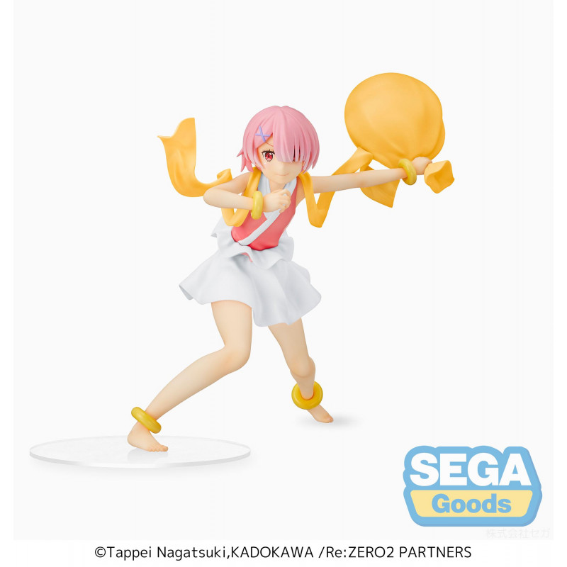 Re Zero Starting Life in Another World - Figurine Ram SPM Figure Thunder God Ver.