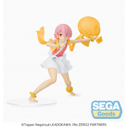 Re Zero Starting Life in Another World - Figurine Ram SPM Figure Thunder God Ver.