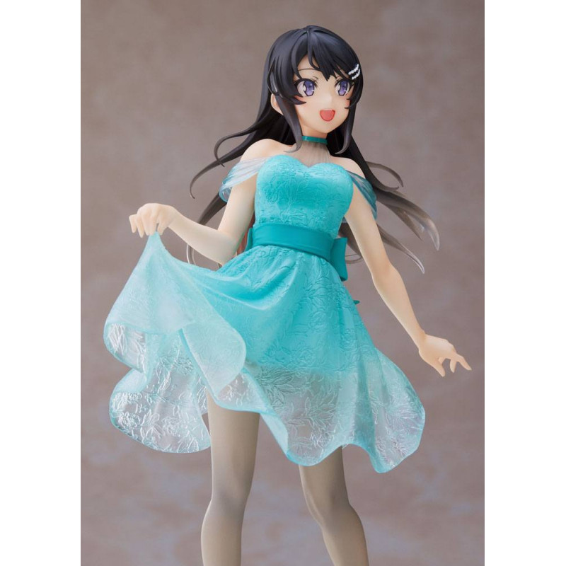 Rascal Does Not Dream Of Bunny Girl Senpai - Figurine Mai Sakurajima Coreful Figure Clear Dress Ver.