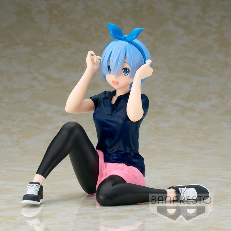 Re Zero Starting Life In Another World - Figurine Rem Relax Time Training Style Ver.