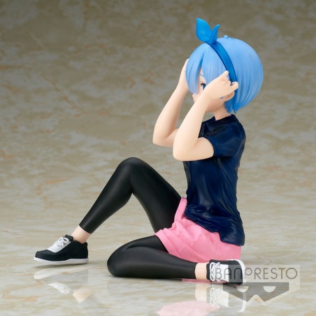 Re Zero Starting Life In Another World - Figurine Rem Relax Time Training Style Ver.