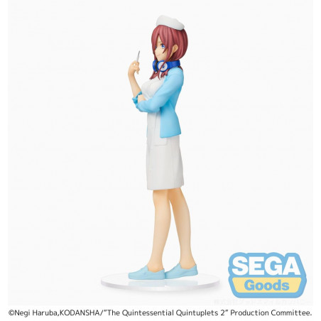 Figurine Nakano Miku SPM Figure Nurse Ver. - The Quintessential Quintuplets