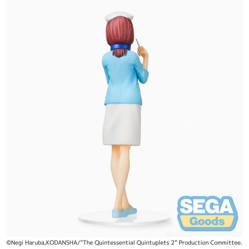 Figurine Nakano Miku SPM Figure Nurse Ver. - The Quintessential Quintuplets