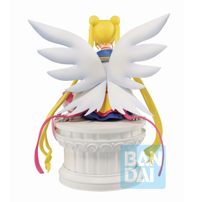Sailor Moon Eternal - Figurine Eternal Sailor Moon & Eternal Sailor Chibi Moon Ichibansho Eternal Sailor Guardians