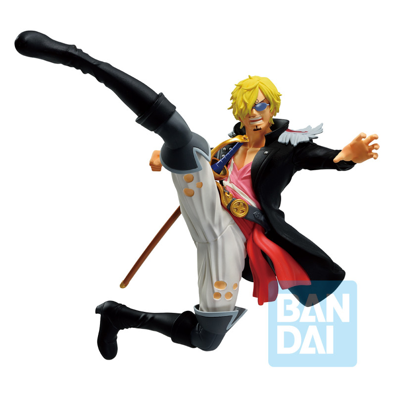 One Piece - Figurine Sanji Ichibansho Film Red