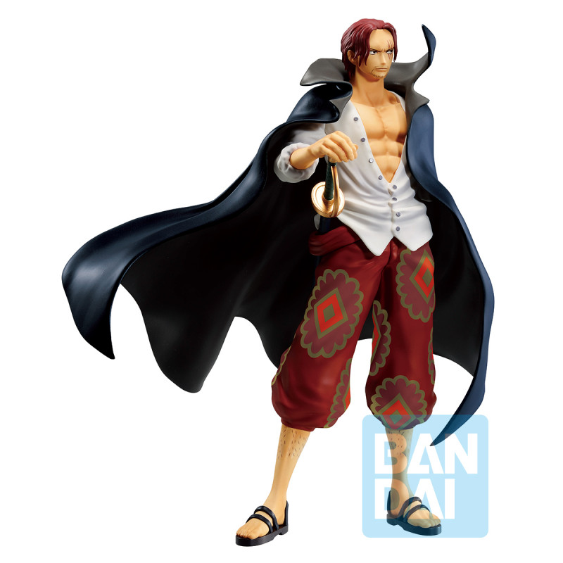 One Piece - Figurine Shanks Ichibansho Film Red