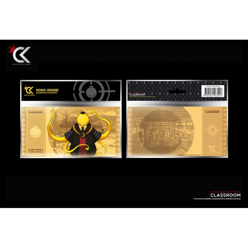 Assassination Classroom - Ticket D Or Koro Sensei