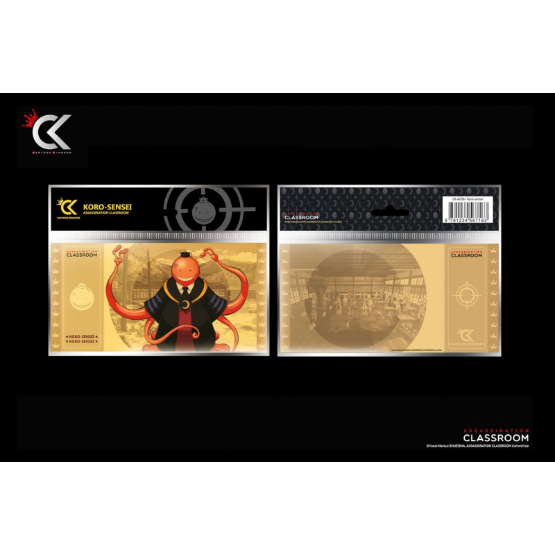 Assassination Classroom - Ticket D Or Koro Sensei Orange