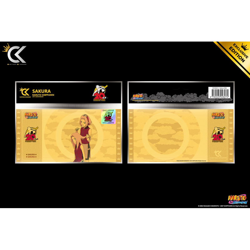 Naruto - Ticket D Or Sakura Haruno Exclusive Edition
