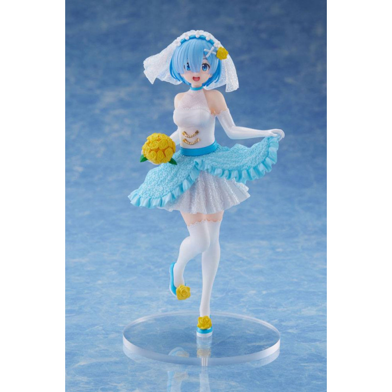 Re Zero Starting Life In Another World - Figurine Rem Coreful Figure Wedding Ver.