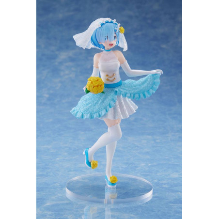 Re Zero Starting Life In Another World - Figurine Rem Coreful Figure Wedding Ver.