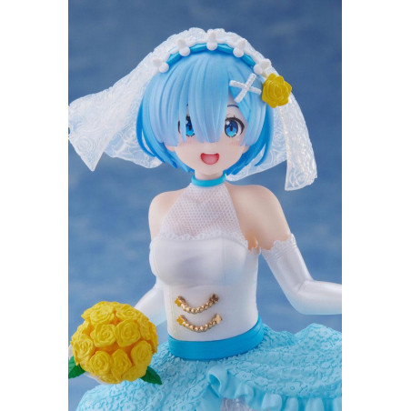 Re Zero Starting Life In Another World - Figurine Rem Coreful Figure Wedding Ver.