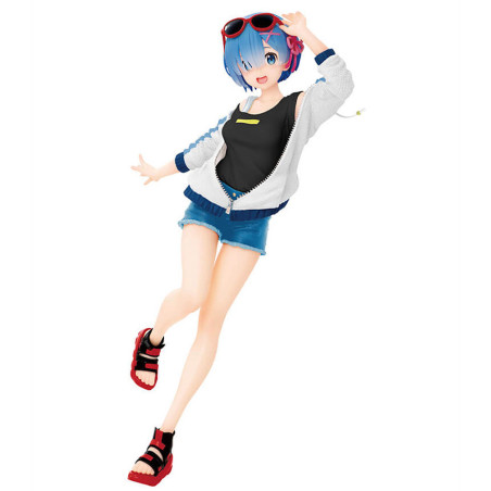 Re Zero Starting Life In Another World - Figurine Rem Precious Figure Sporty Summer Ver. Renewal Edition