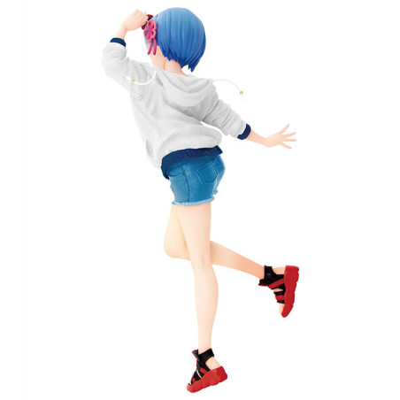 Re Zero Starting Life In Another World - Figurine Rem Precious Figure Sporty Summer Ver. Renewal Edition