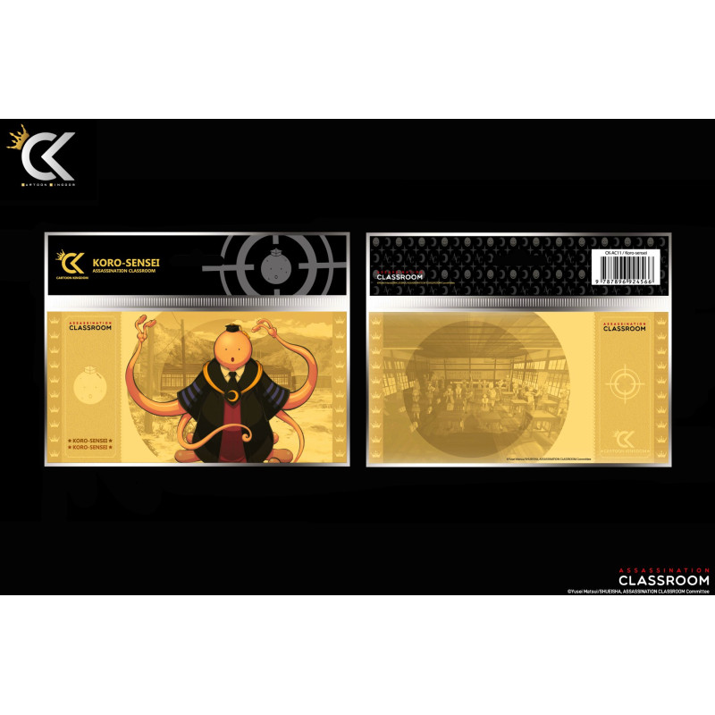 copy of Assassination Classroom - Ticket D'Or Koro Sensei Doré - Collection 2