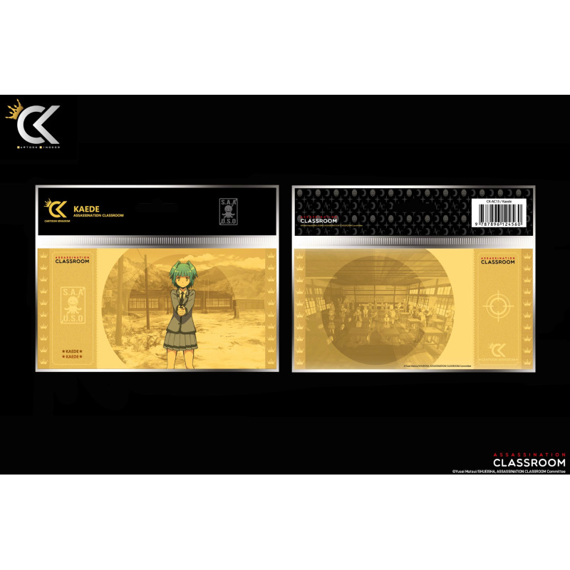 copy of Assassination Classroom - Ticket D'Or Koro Sensei Doré - Collection 2
