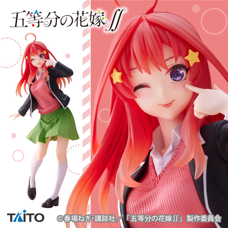 The Quintessential Quintuplets – Figurine Nakano Itsuki Coreful Figure Uniforme Ver. Renewal