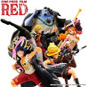 One Piece - Pack Figurine Ichibansho Film Red