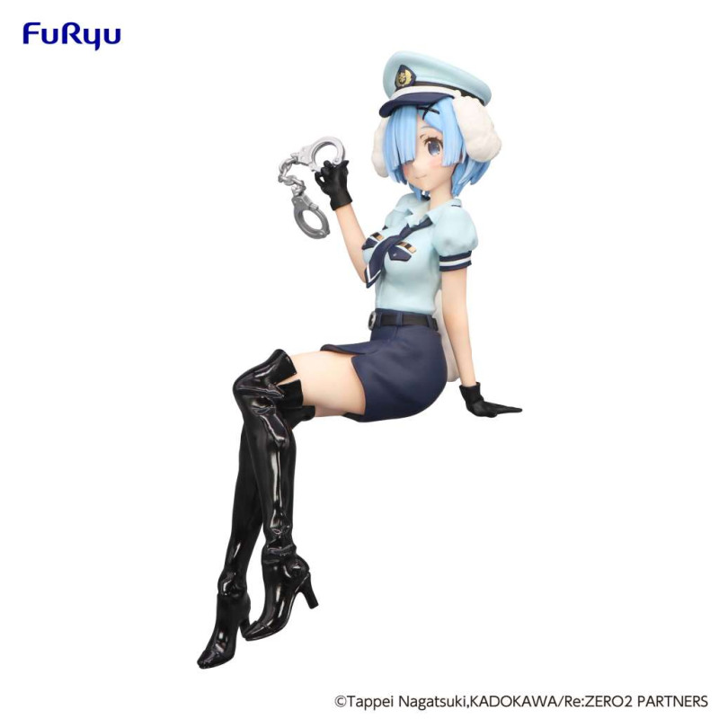 Re Zero Starting Life in Another World - Figurine Rem Noodle Stopper Figure Police Dog Ear Ver.