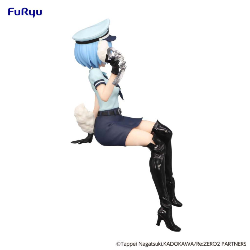 Re Zero Starting Life in Another World - Figurine Rem Noodle Stopper Figure Police Dog Ear Ver.