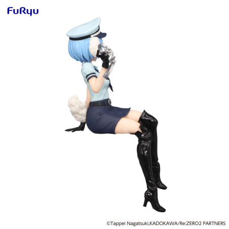 Re Zero Starting Life in Another World - Figurine Rem Noodle Stopper Figure Police Dog Ear Ver.