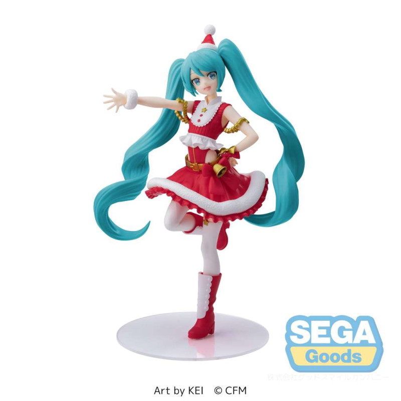 Vocaloid - Figurine Hatsune Miku Christmas 2023 Luminasta
