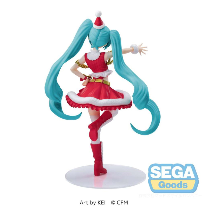 Vocaloid - Figurine Hatsune Miku Christmas 2023 Luminasta