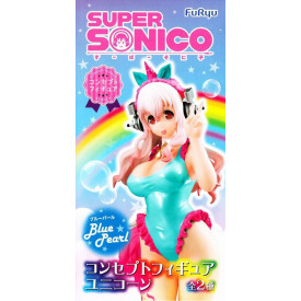 Super Sonico - Figurine Super Sonico Unicorn Blue Ver.