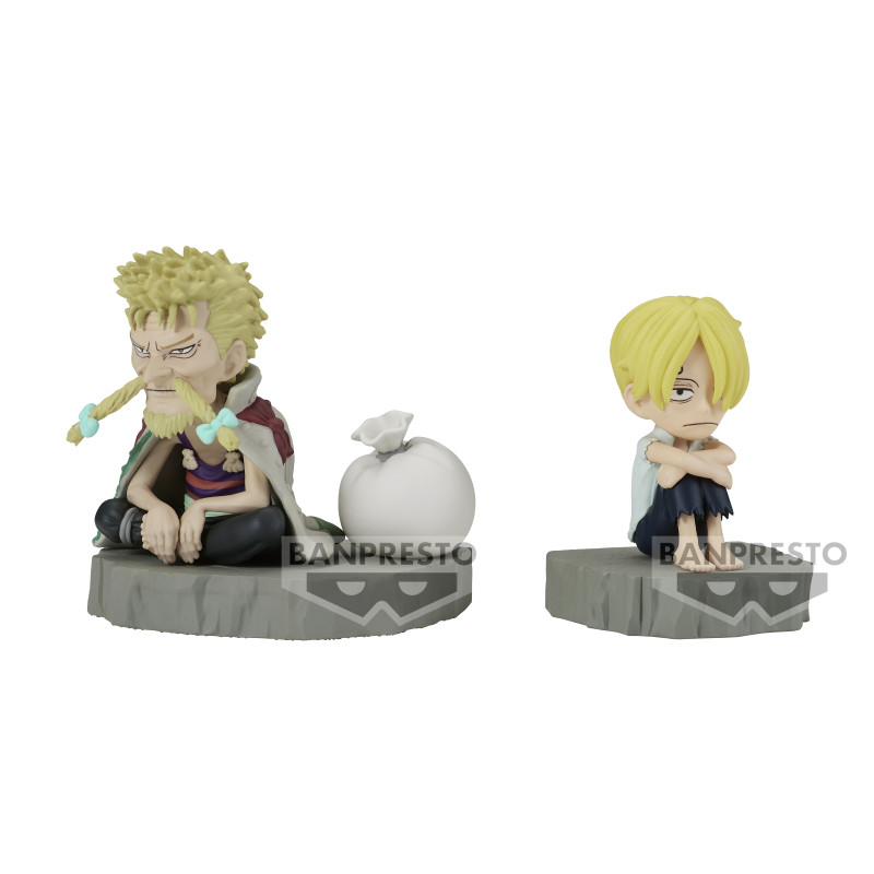 One Piece - Figurine Sanji & Zeff WCF Log Stories