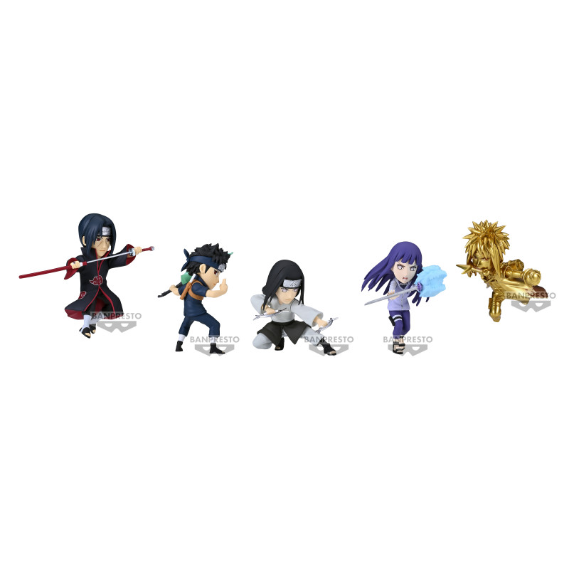 Naruto Shippuden - Pack Figurines Naruto Top 99 WCF Vol.3