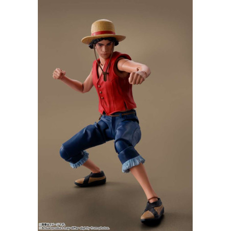 One Piece Netflix - Figurine Monkey D Luffy S.H Figuarts