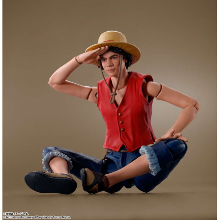 One Piece Netflix - Figurine Monkey D Luffy S.H Figuarts