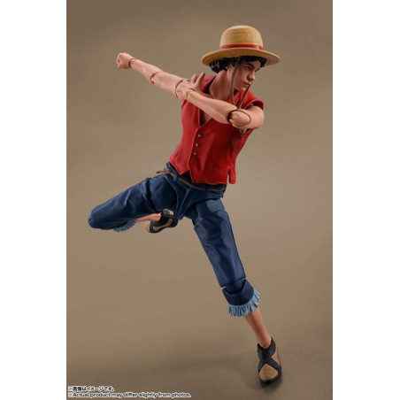 One Piece Netflix - Figurine Monkey D Luffy S.H Figuarts