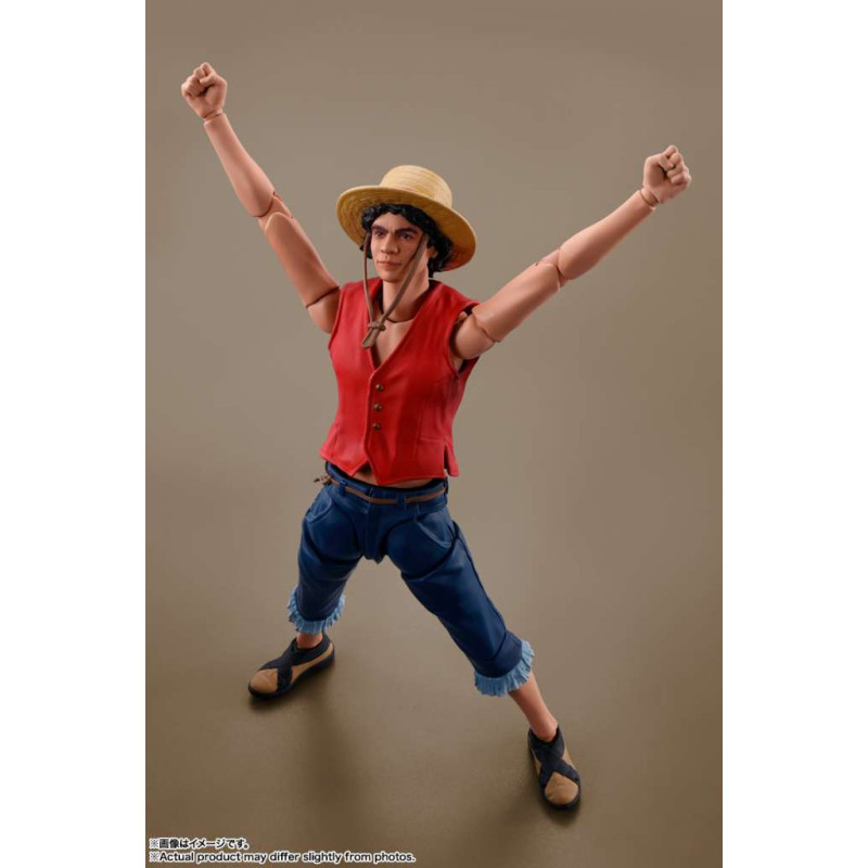 One Piece Netflix - Figurine Monkey D Luffy S.H Figuarts