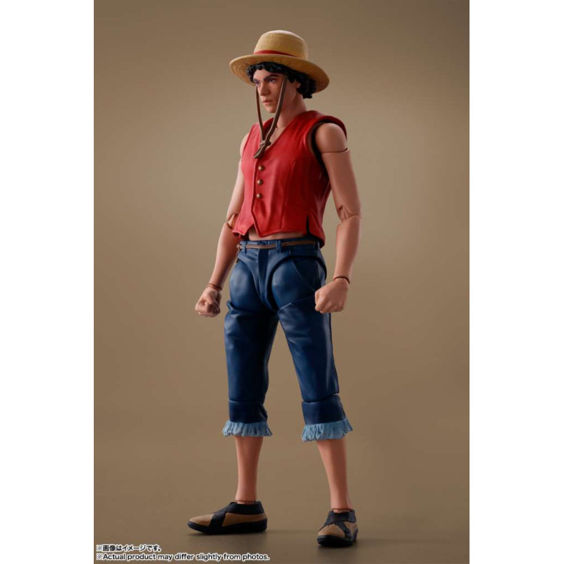 One Piece Netflix - Figurine Monkey D Luffy S.H Figuarts
