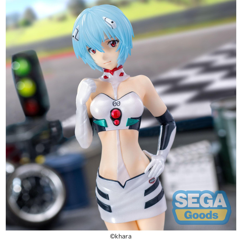 Figurine Rei Ayanami - Evangelion - Racing Pit Walk Luminasta