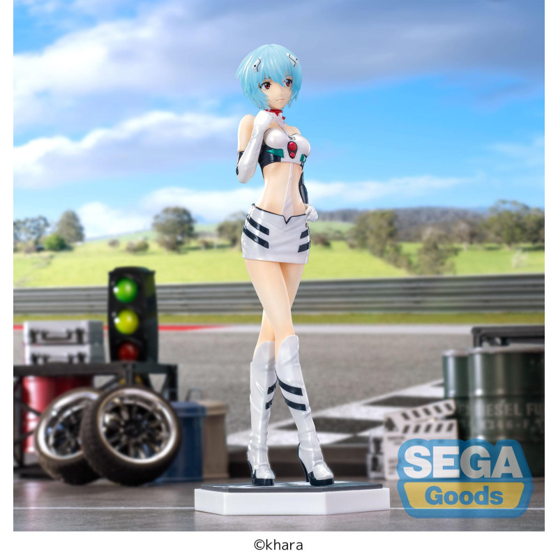 Figurine Rei Ayanami - Evangelion - Racing Pit Walk Luminasta