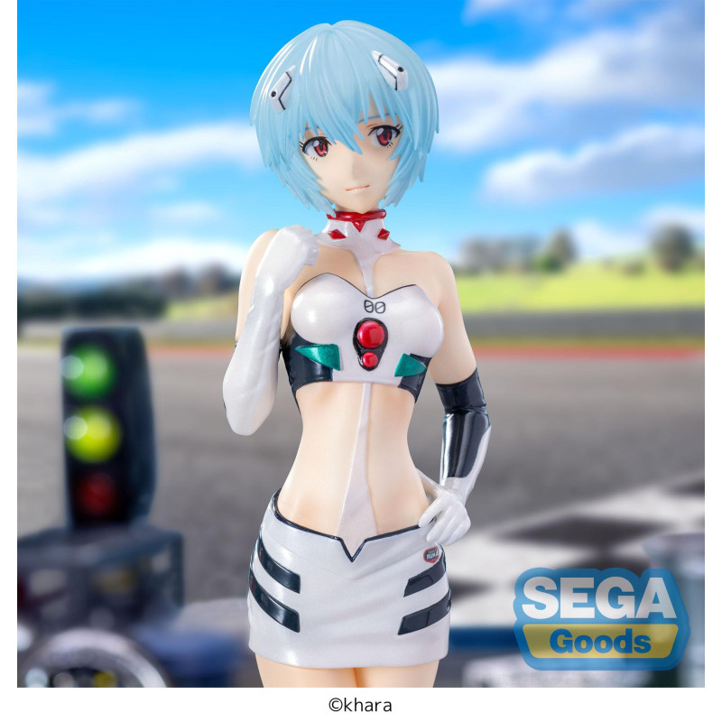 Figurine Rei Ayanami - Evangelion - Racing Pit Walk Luminasta
