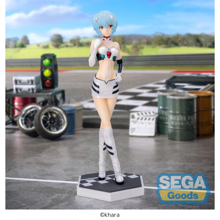 Figurine Rei Ayanami - Evangelion - Racing Pit Walk Luminasta