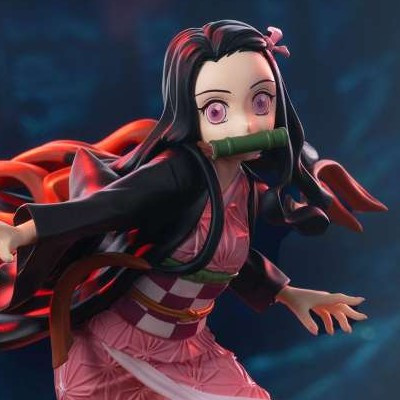Figurine Demon Slayer En PVC 24cm, Personnage De Dessin Animé Kamado Nezuko, Kimetsu No Yaiba Mitsuri Shinobu Modele Poupee Jouets