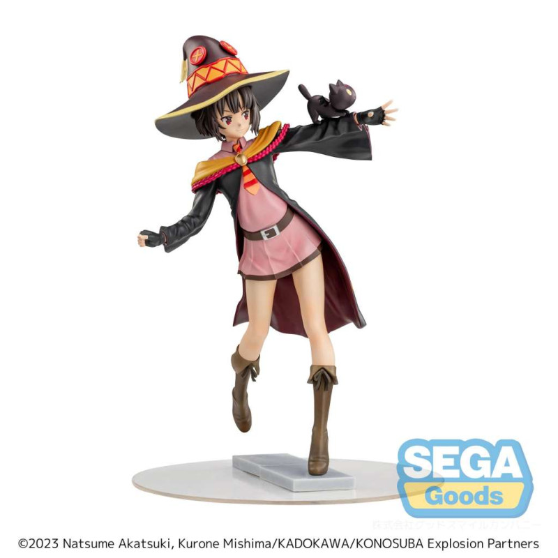 Kono Subarashii Sekai Ni Bakuen Wo ! - Figurine Megumin & Chomusuke Luminasta