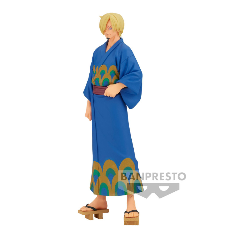 One Piece - Figurine Sanji DXF The Grandline Series Wano Kuni Yukata Ver.