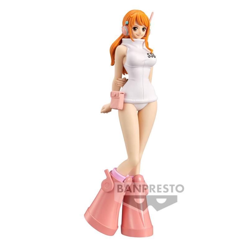 One Piece - Figurine Nami DXF The Grandline Series Egg Head