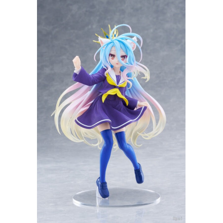 Figurine Shiro - No Game No Life - Coreful Figure Nekomimi Seifuku Ver.