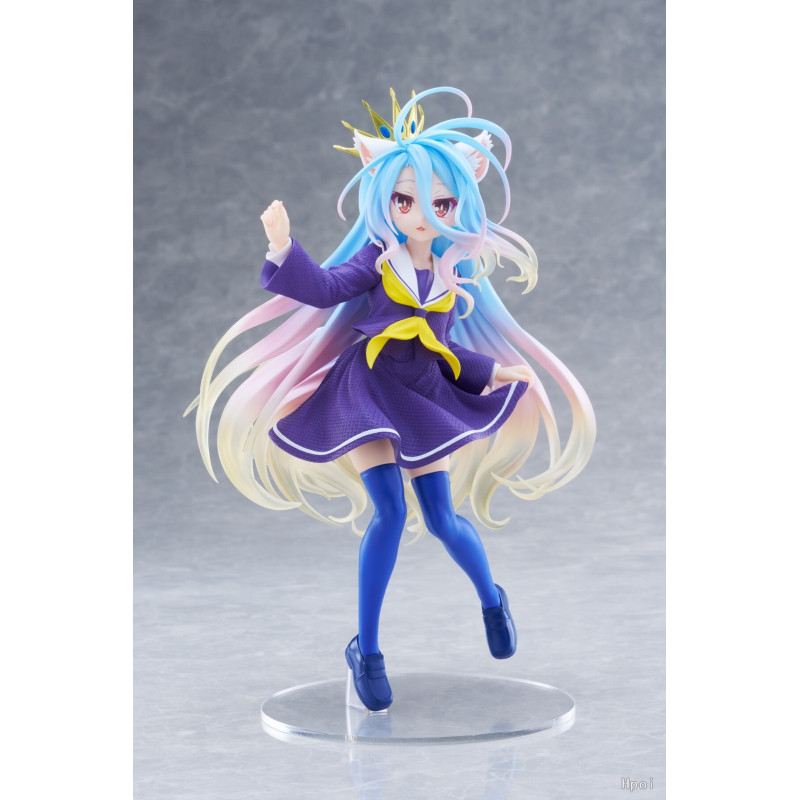 Figurine Shiro - No Game No Life - Coreful Figure Nekomimi Seifuku Ver.