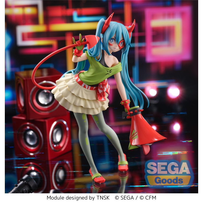 Vocaloid - Figurine Hatsune Miku FiGURiZM Alpha De:Monstar T.R.