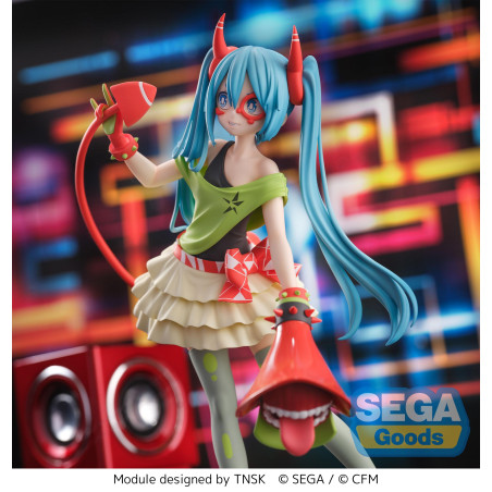 Vocaloid - Figurine Hatsune Miku FiGURiZM Alpha De:Monstar T.R.