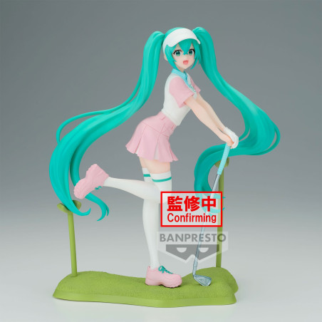 Figurine Hatsune Miku - Vocaloid - Holiday Memories Figure Collection Golf Ver.
