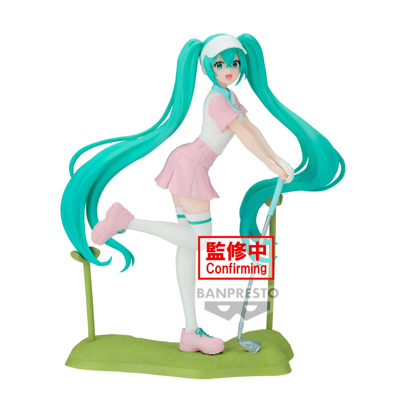 Figurine Hatsune Miku - Vocaloid - Holiday Memories Figure Collection Golf Ver.