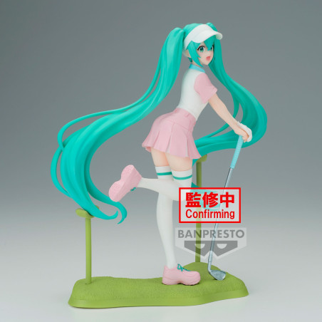 Figurine Hatsune Miku - Vocaloid - Holiday Memories Figure Collection Golf Ver.